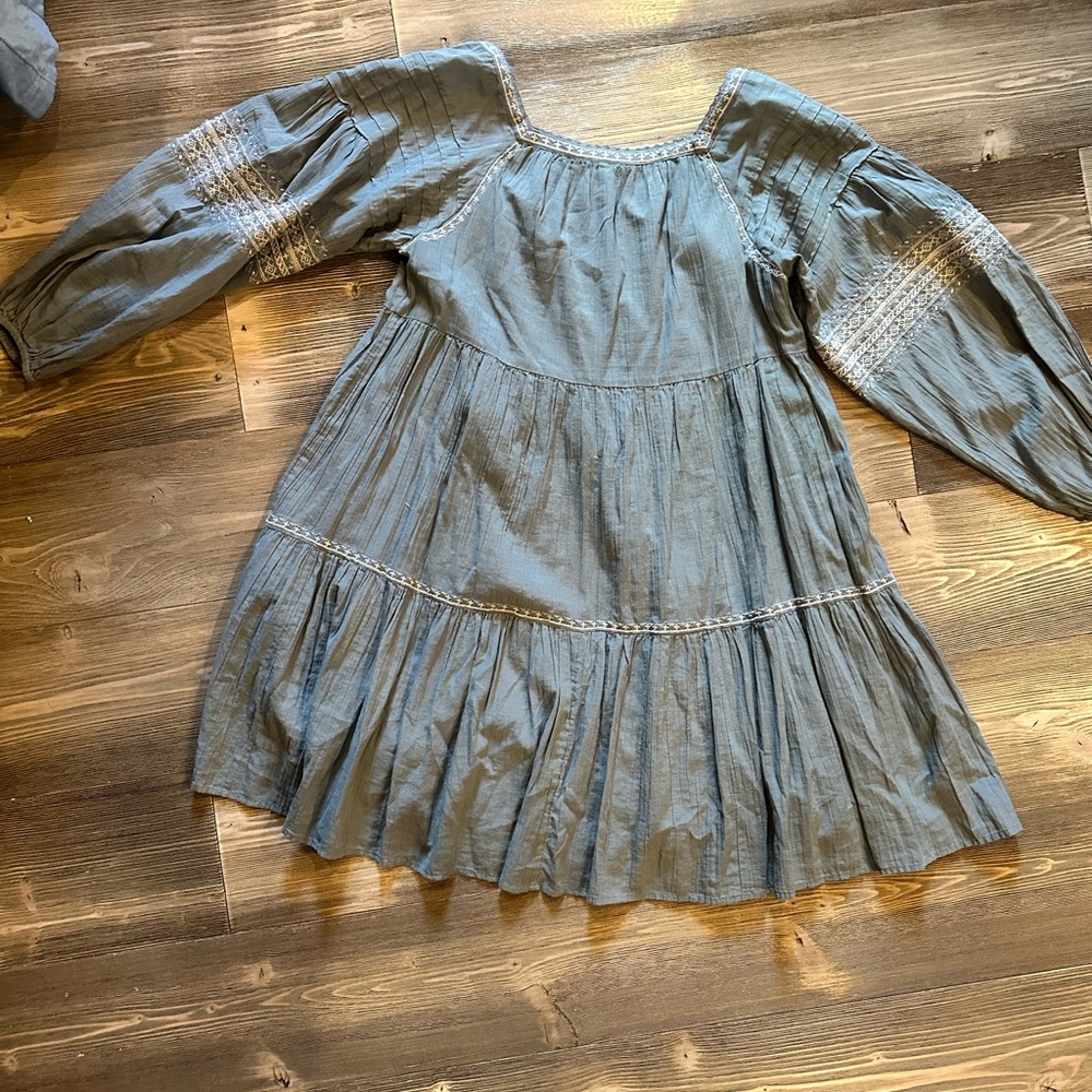 Lucky Brand Blue Mini Dress
